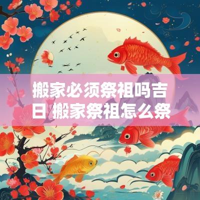 搬家必须祭祖吗吉日 搬家祭祖怎么祭