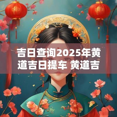 吉日查询2025年黄道吉日提车 黄道吉日查询2025提车时辰