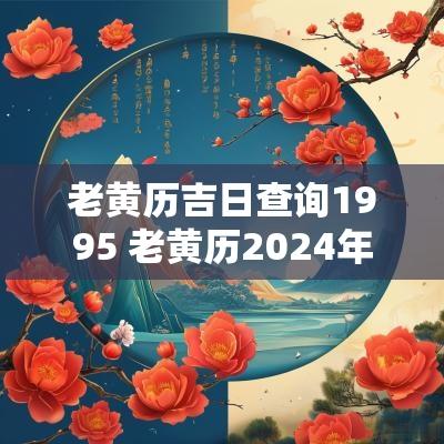 老黄历吉日查询1995 老黄历2025年吉日查询