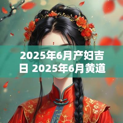 2025年6月产妇吉日 2025年6月黄道吉日
