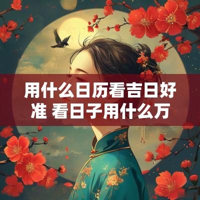 用什么日历看吉日好准 看日子用什么万年历好