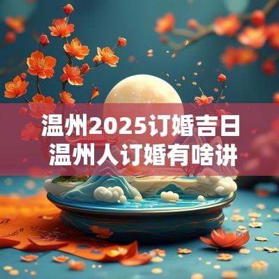 温州2025订婚吉日 温州人订婚有啥讲究