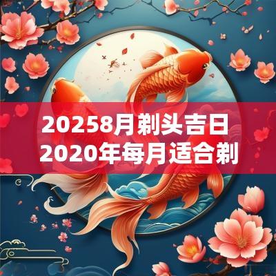 20258月剃头吉日 2025年每月适合剃头日