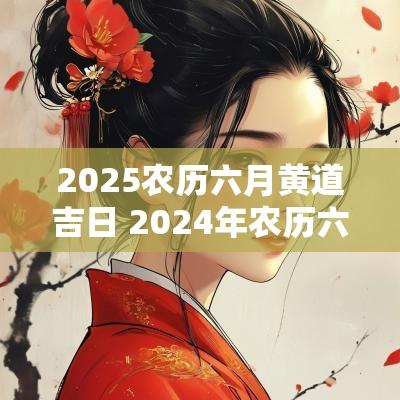 2025农历六月黄道吉日 2025年农历六月黄道吉日查询表