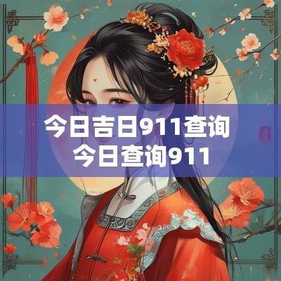 今日吉日911查询 今日查询911