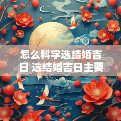 怎么科学选结婚吉日 选结婚吉日主要看什么