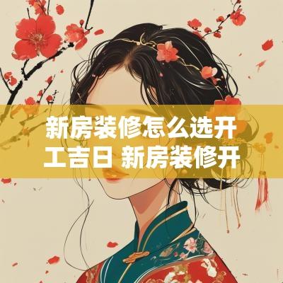 新房装修怎么选开工吉日 新房装修开工吉日怎么选