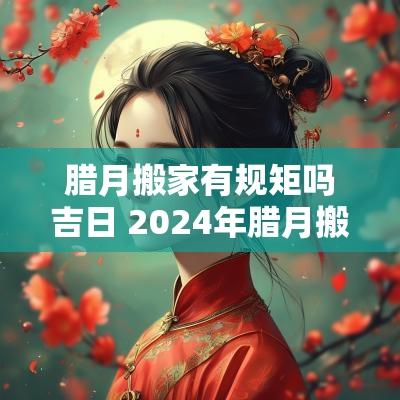 腊月搬家有规矩吗吉日 2025年腊月搬家的黄道吉日