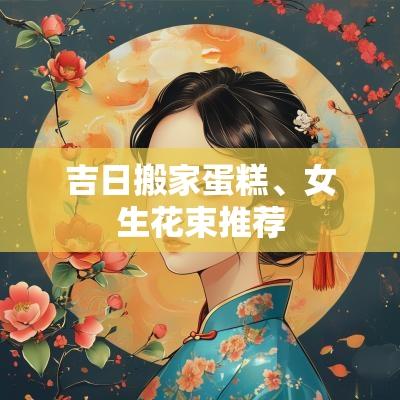 吉日搬家蛋糕、女生花束推荐
