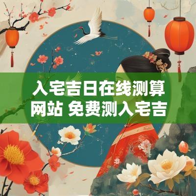 入宅吉日在线测算网站 免费测入宅吉日