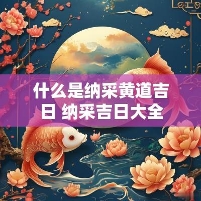 什么是纳采黄道吉日 纳采吉日大全