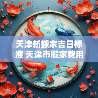 天津新搬家吉日标准 天津市搬家费用标准
