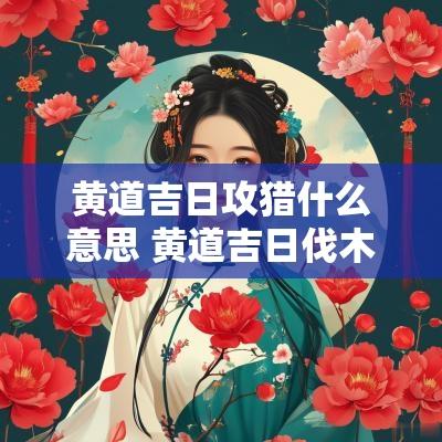 黄道吉日攻猎什么意思 黄道吉日伐木是什么意思
