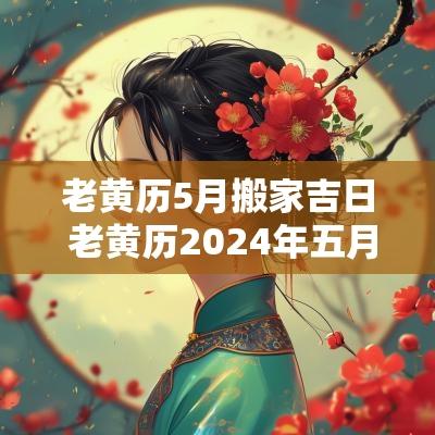 老黄历5月搬家吉日 老黄历2025年五月搬家黄道吉日