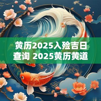 黄历2025入殓吉日查询 2025黄历黄道吉日一览表