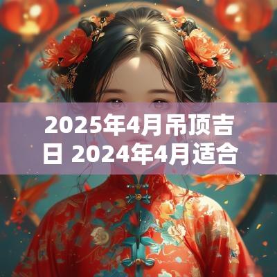 2025年4月吊顶吉日 2025年4月适合封顶的日子有哪些
