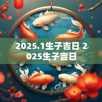 2025.1生子吉日 2025生子吉日