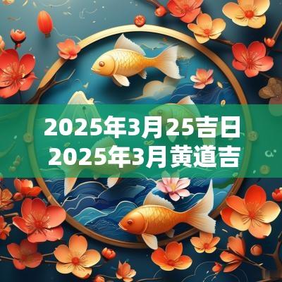 2025年3月25吉日 2025年3月黄道吉日是哪几天