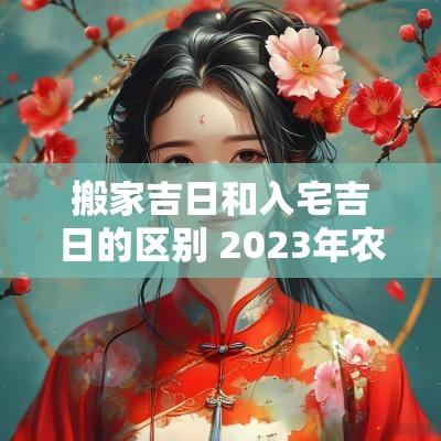 搬家吉日和入宅吉日的区别 2025年农历7月搬家入宅黄道吉日