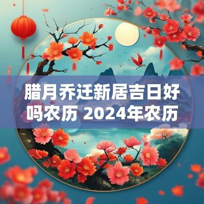腊月乔迁新居吉日好吗农历 2025年农历11月乔迁新居黄道吉日