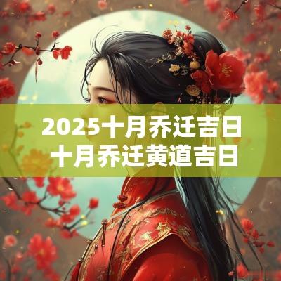2025十月乔迁吉日 十月乔迁黄道吉日