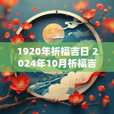 1920年祈福吉日 2025年10月祈福吉日一览表
