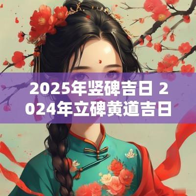 2025年竖碑吉日 2025年立碑黄道吉日