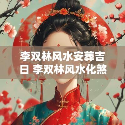 李双林风水安葬吉日 李双林风水化煞择日法