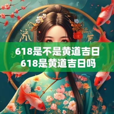 618是不是黄道吉日 618是黄道吉日吗