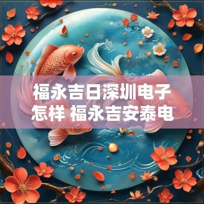 福永吉日深圳电子怎样 福永吉安泰电子