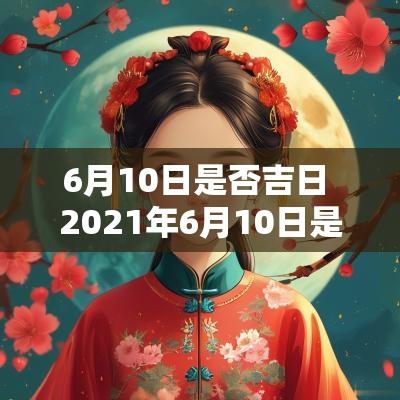 6月10日是否吉日 2025年6月10日是黄道吉日吗
