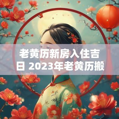 老黄历新房入住吉日 2025年老黄历搬新家入宅吉日查询