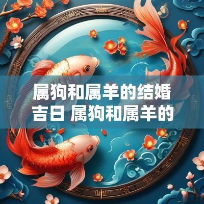 属狗和属羊的结婚吉日 属狗和属羊的结婚吉日是哪几天
