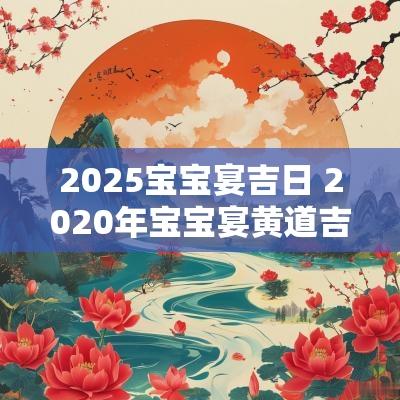 2025宝宝宴吉日 2025年宝宝宴黄道吉日