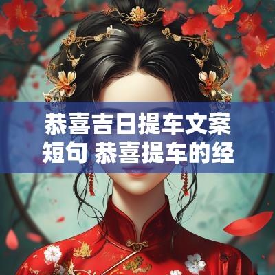 恭喜吉日提车文案短句 恭喜提车的经典句子