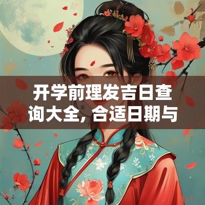 开学前理发吉日查询大全, 合适日期与注意事项