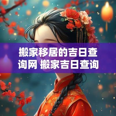 搬家移居的吉日查询网 搬家吉日查询2025年搬家吉日吉时