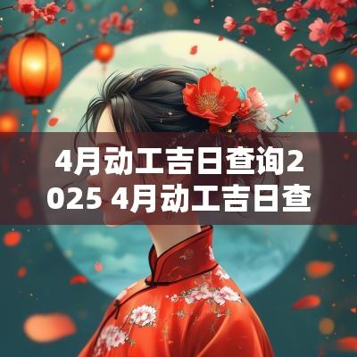 4月动工吉日查询2025 4月动工吉日查询