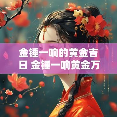 金锤一响的黄金吉日 金锤一响黄金万两装修开工