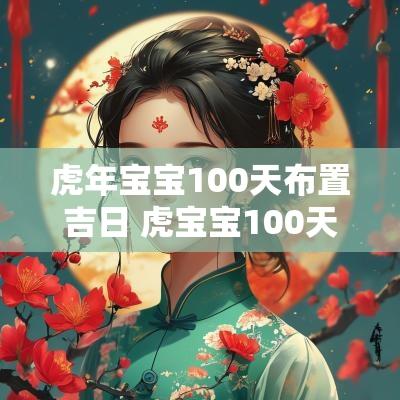 蛇年宝宝100天布置吉日 虎宝宝100天投屏
