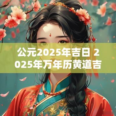 公元2025年吉日 2025年万年历黄道吉日老黄历