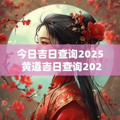 今日吉日查询2025 黄道吉日查询2025年