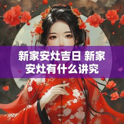 新家安灶吉日 新家安灶有什么讲究