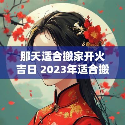 那天适合搬家开火吉日 2025年适合搬家开火的日子有哪些