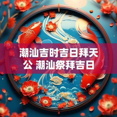 潮汕吉时吉日拜天公 潮汕祭拜吉日