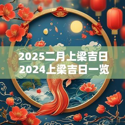 2025二月上梁吉日 2025上梁吉日一览表