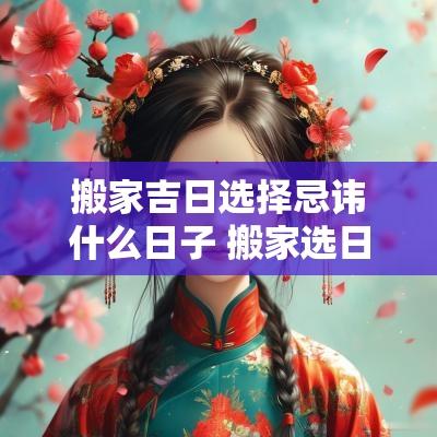 搬家吉日选择忌讳什么日子 搬家选日子有什么讲究和忌讳
