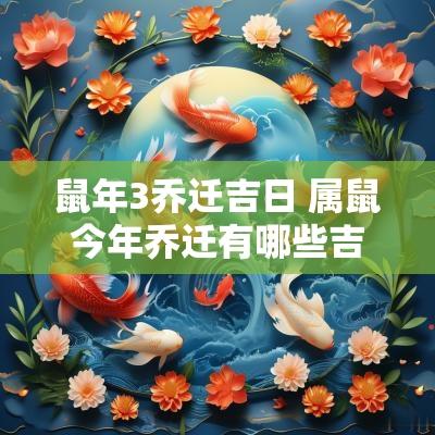 蛇年3乔迁吉日 属鼠今年乔迁有哪些吉日