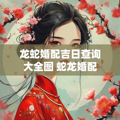 龙蛇婚配吉日查询大全图 蛇龙婚配