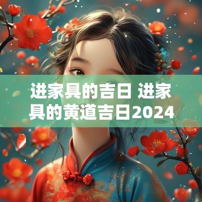 进家具的吉日 进家具的黄道吉日2025